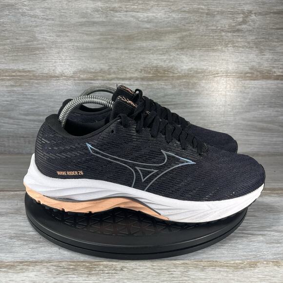 Mizuno Women’s Wave Rider 26 Athletic Running Shoes Size 9 - Picture 3 of 11